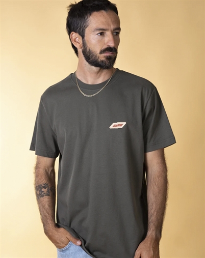 Elsk - Tech Mens Brushed T-shirt - Granite Green